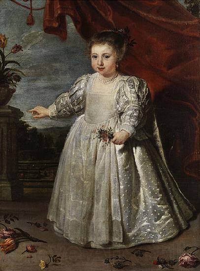 Cornelis de Vos Portrait of the artist's daughter Spain oil painting art